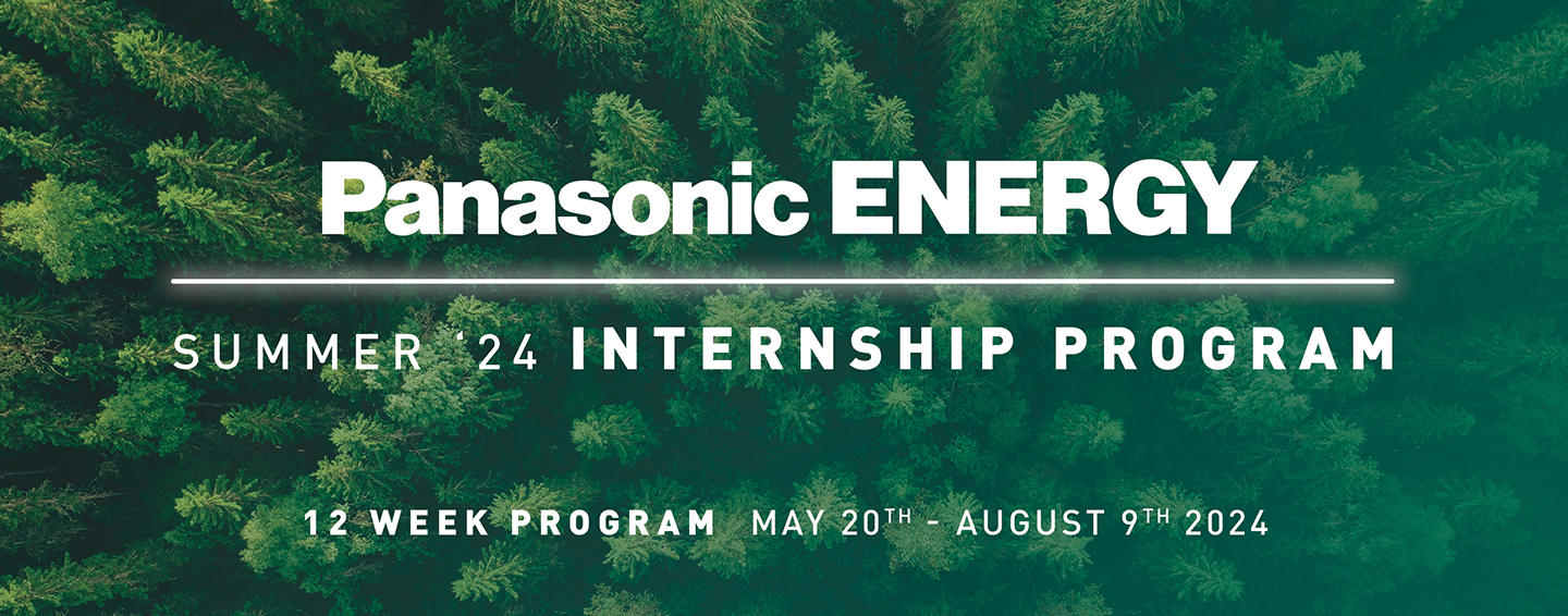 Panasonic Energy Internship Program